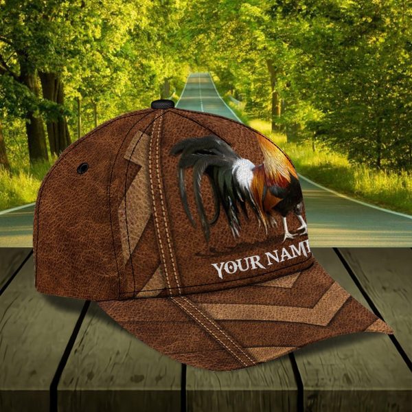 Personalized Chicken Classic Cap, Personalized Gift for Farmers, Cow Lovers, Chicken Lovers - CP471PS06 Online now - Image 3